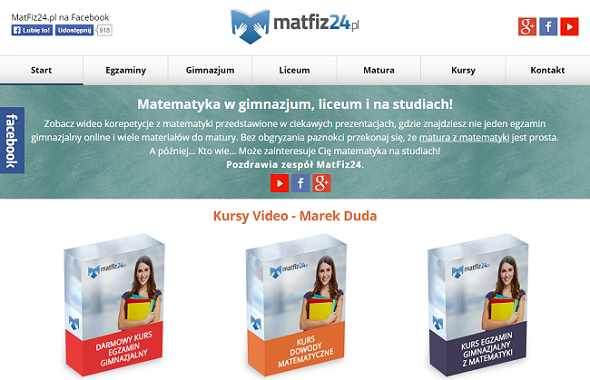 szablon matfiz24.pl w 2015 roku